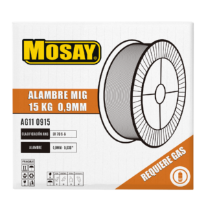 Alambre MIG 0.9 Rollo 15K MOSAY