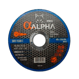 Disco de Corte 4 1/2 X 0.8 Extra Fino AC/AC INOX ALPHA PRO