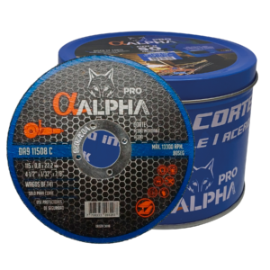 Disco de Corte 4 1/2 X 0.8 Extra Fino AC/AC INOX ALPHA PRO - Imagen 2