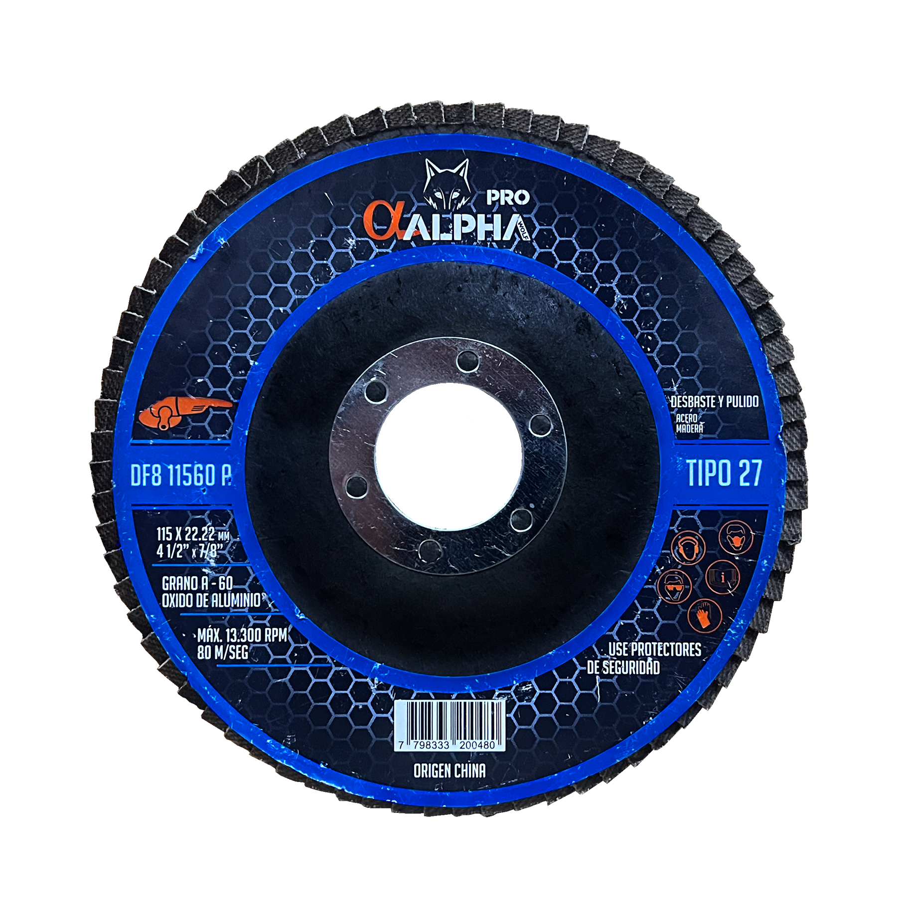 Disco Flap 4 1/2 A60 ALPHA PRO