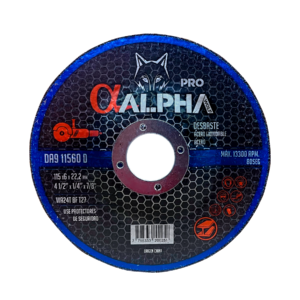 Disco de Desbaste 4 1/2″ ALPHA PRO