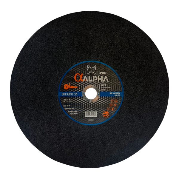 Disco de Corte Metal Alpha PRO 14" para Tronzadora