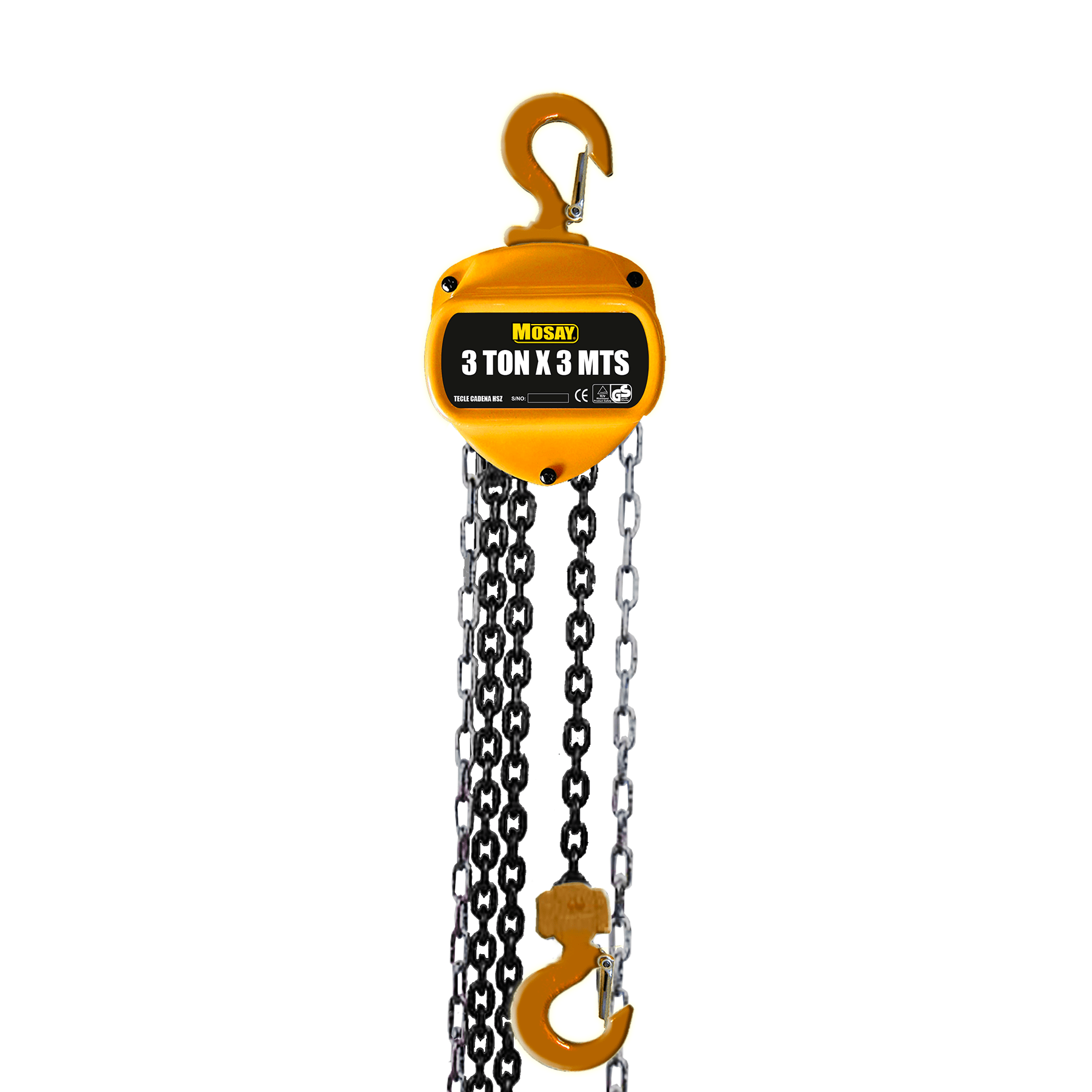 Tecle Cadena 3 TON MOSAY