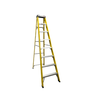 Escalera Fibra de Vidrio Tipo Tijera 7 Peldaños