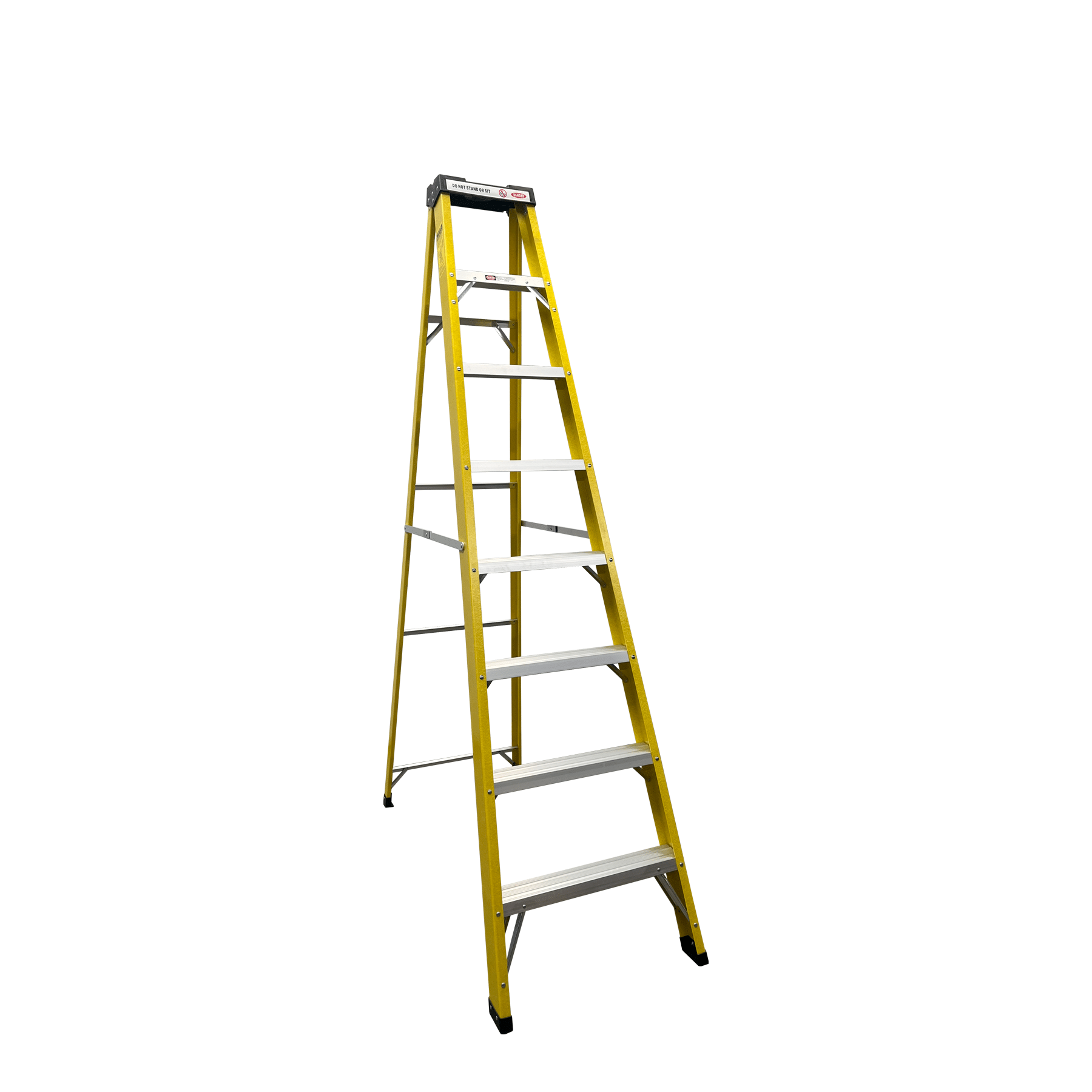 Escalera Fibra de Vidrio Tipo Tijera 7 Peldaños